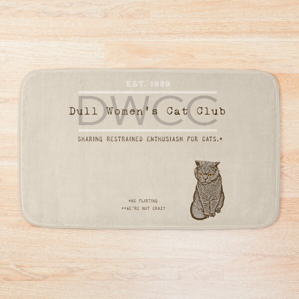 Item preview, Dull Women's Cat Club - No Flirting designed and sold by Corinne Alexa Jackson.