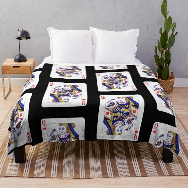 Item preview, queen of hearts, deck of cards, card game designed and sold by Numbers-Art.