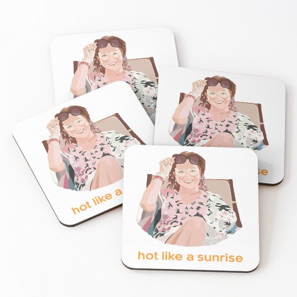Item preview, Rhonda, Hot like a sunrise, 2 designed and sold by wheatbeltdesign.