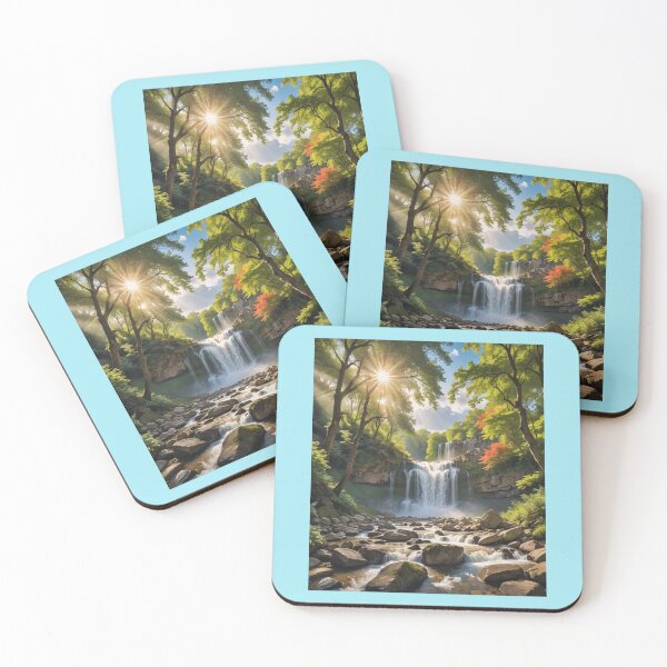 Item preview, Waterfall paradise designed and sold by seahorse crossing.