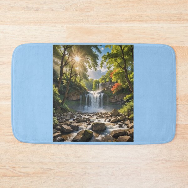 Item preview, Waterfall paradise designed and sold by seahorse crossing.