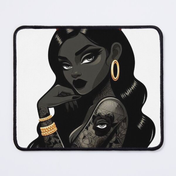 Item preview, Powerful mystic Queen with tattoos and a crown  designed and sold by DudzDesignz.