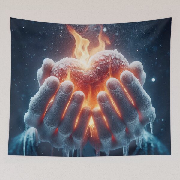 Item preview, Burning love in my heart designed and sold by AcruxUltra.