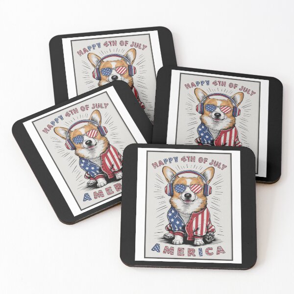 Item preview, Happy Corgi 4th of July designed and sold by Peter Stawicki.