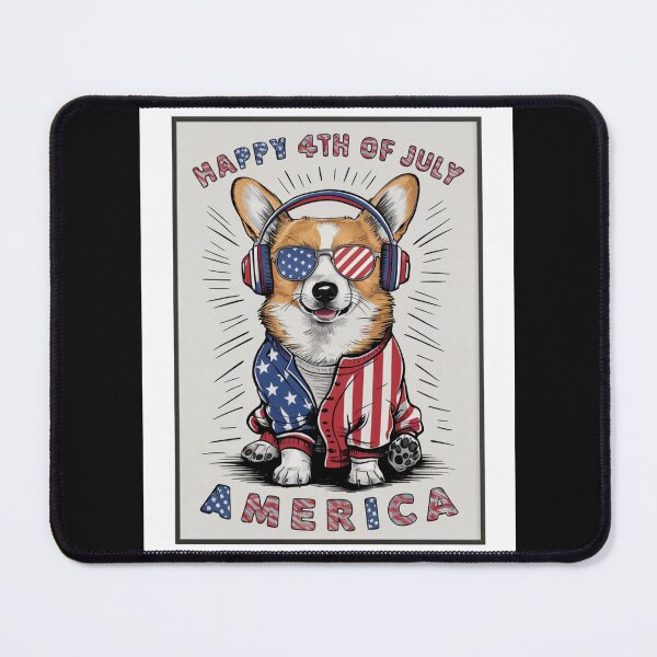 Item preview, Happy Corgi 4th of July designed and sold by Peter Stawicki.