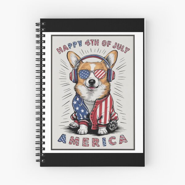 Item preview, Happy Corgi 4th of July designed and sold by Peter Stawicki.