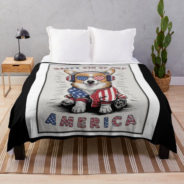 Item preview, Happy Corgi 4th of July designed and sold by Peter Stawicki.
