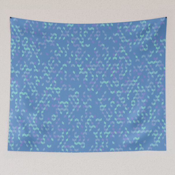 Item preview, Cool Geometric Cube Tessellation designed and sold by Alchemy-A-La-G.
