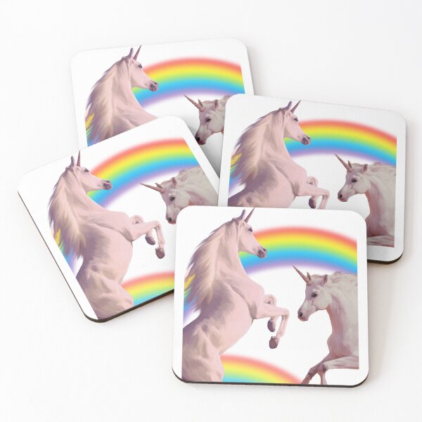 Item preview, Rainbow Unicorns Couple in Love designed and sold by TheButchQueen.