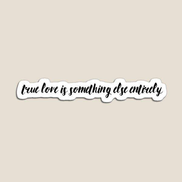 Aperçu de l'œuvre Le véritable amour est tout autre chose créée et vendue par kry.ative.