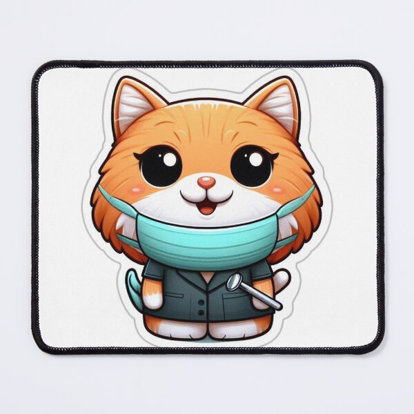 Item preview, Orange dentist cat designed and sold by cwalls24.