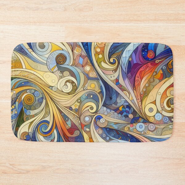 Item preview, Rich & Vibrant Floral Abstract Pattern designed and sold by galeous.