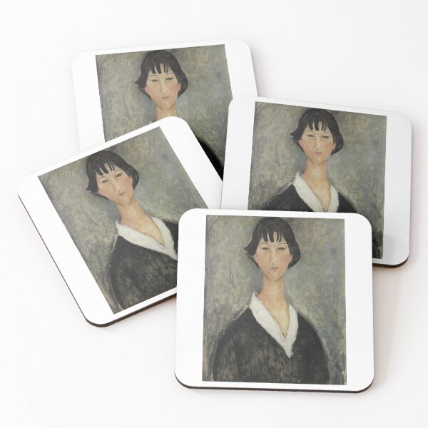 Item preview,  Amedeo Modigliani  Jeune Fille Aux Cheveux Noirs   designed and sold by TeeARTHY.