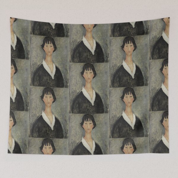 Item preview,  Amedeo Modigliani  Jeune Fille Aux Cheveux Noirs   designed and sold by TeeARTHY.