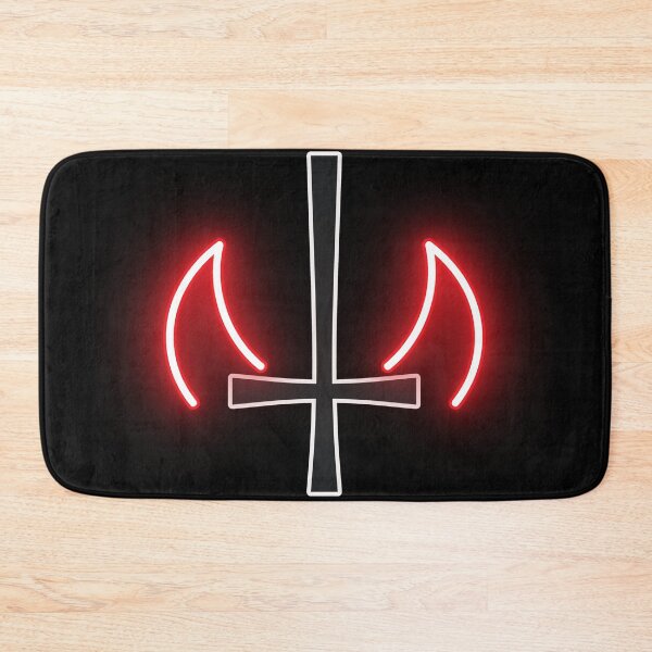 Item preview, Devil Horns Inverted Cross Hail Satan  designed and sold by Denvervineart.