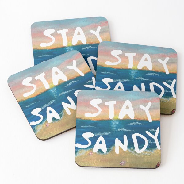 Item preview, Stay Sandy Beach designed and sold by EchoGecko--.
