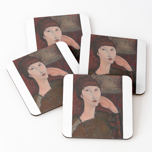 Item preview,  Amedeo Modigliani  adrienne  woman with bangs designed and sold by TeeARTHY.