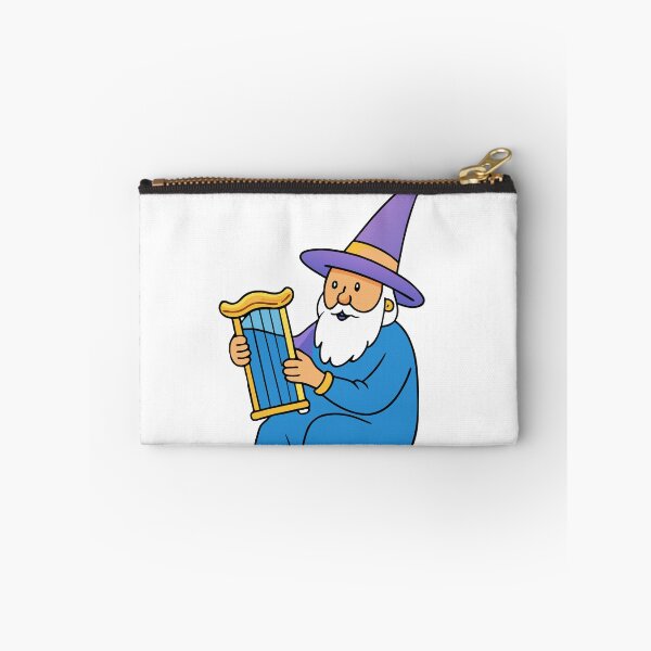 Item preview, Plump Rainbow Wizard Sitting in a Meadow designed and sold by omerfdln34.