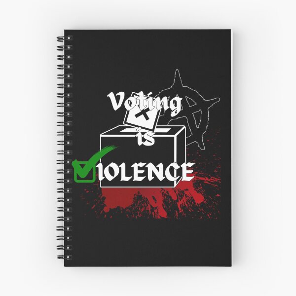 Item preview, Voting is Violence designed and sold by Anarkoccvlt.