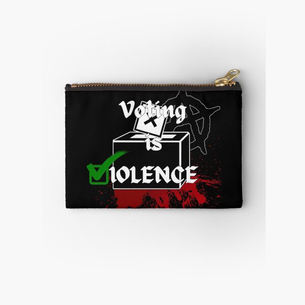 Item preview, Voting is Violence designed and sold by Anarkoccvlt.