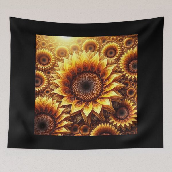 Item preview, Sunflower Abstract 2 designed and sold by Sybille-Yates.