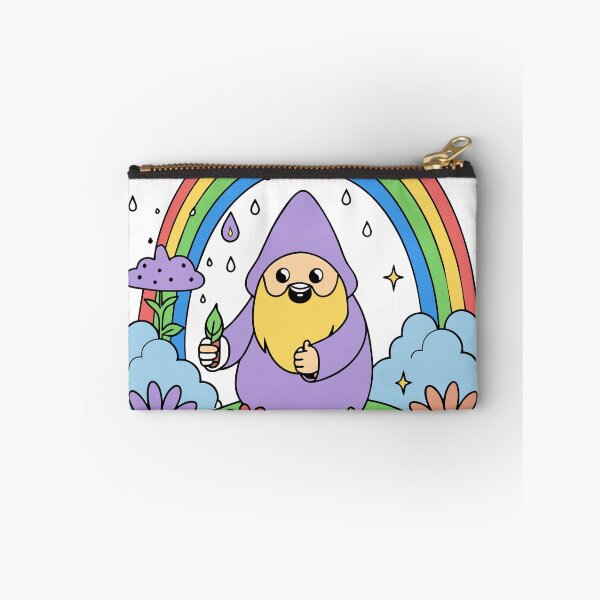 Item preview, Plump Rainbow Wizard Summoning a Gentle Rain Shower designed and sold by omerfdln34.
