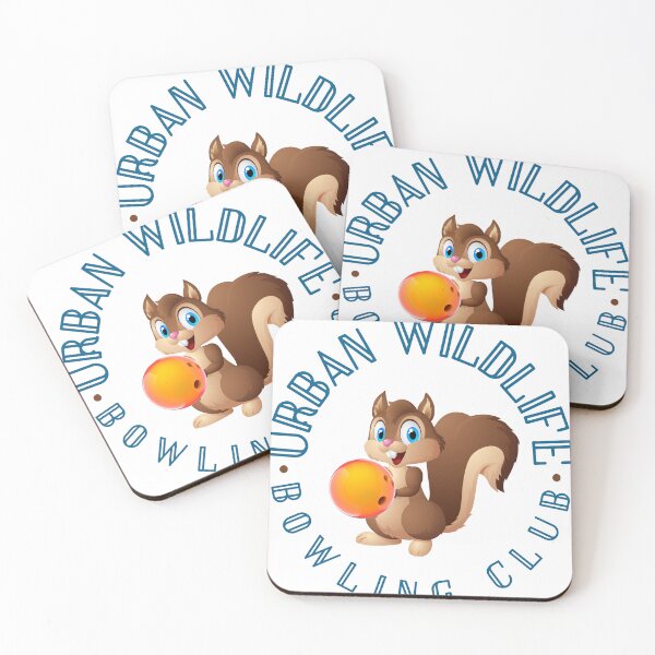 Item preview, Urban Wildlife Bowling Club...Squirrel designed and sold by TemboDreams.