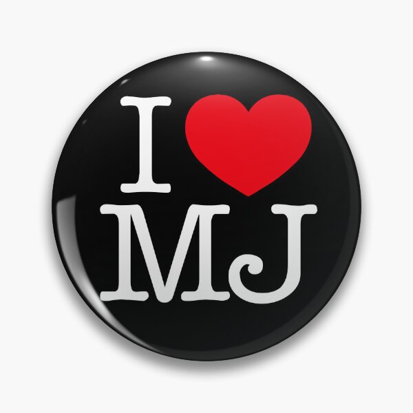 Item preview, I Heart (Love) MJ designed and sold by PacificaPremium.