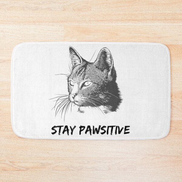 Item preview, Cat: Stay Pawsitive designed and sold by dalastore.