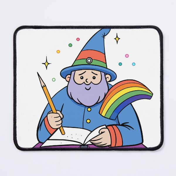 Item preview, Plump Rainbow Wizard Crafting Enchantments designed and sold by omerfdln34.