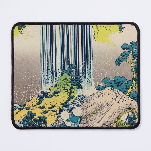 Item preview, Yoro Waterfall in Mino Province by Katsushika Hokusai designed and sold by Takeda-art.