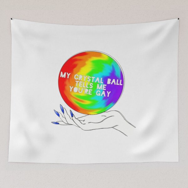 Item preview, Gay Crystal ball designed and sold by Artistkhg.