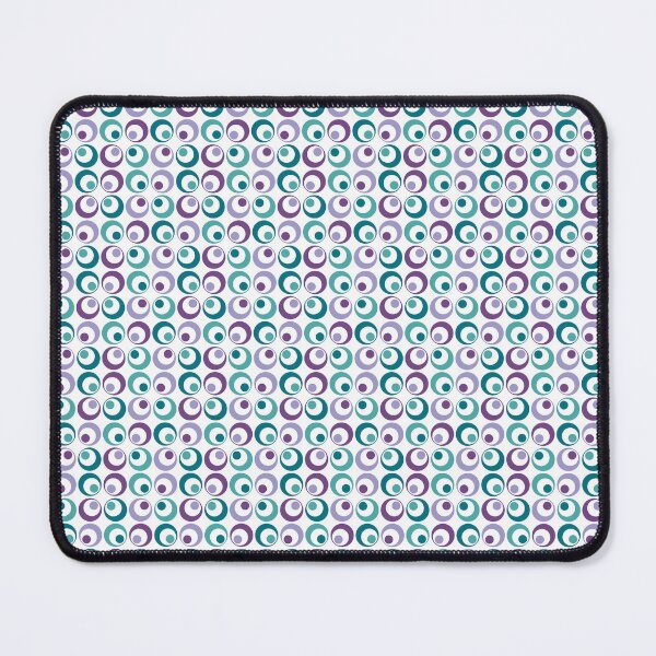 Item preview, Purple and Teal Geometric Pattern designed and sold by AlienOccupation.