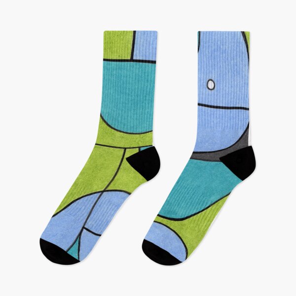 Item preview, Modern Geometric Abstract Art in Cool Tones designed and sold by TheJoeyStudio.