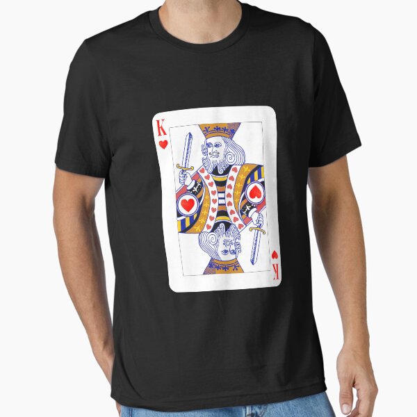 Item preview, king of hearts, deck of cards, card game designed and sold by Numbers-Art.