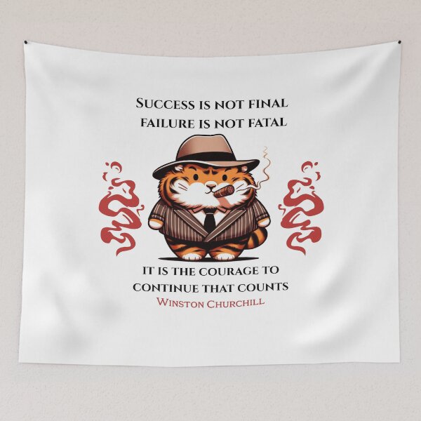 Item preview, Winston Churchill Tiger designed and sold by LemuellTrends.