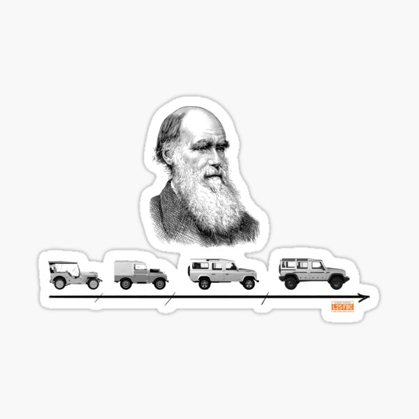 4x4 Evolution Sticker