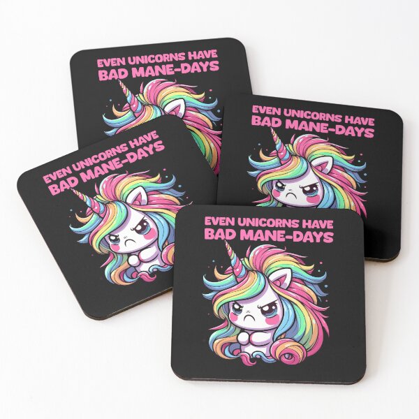 Item preview, Bad Monday Unicorn - Adorable Design designed and sold by Brudy-R.