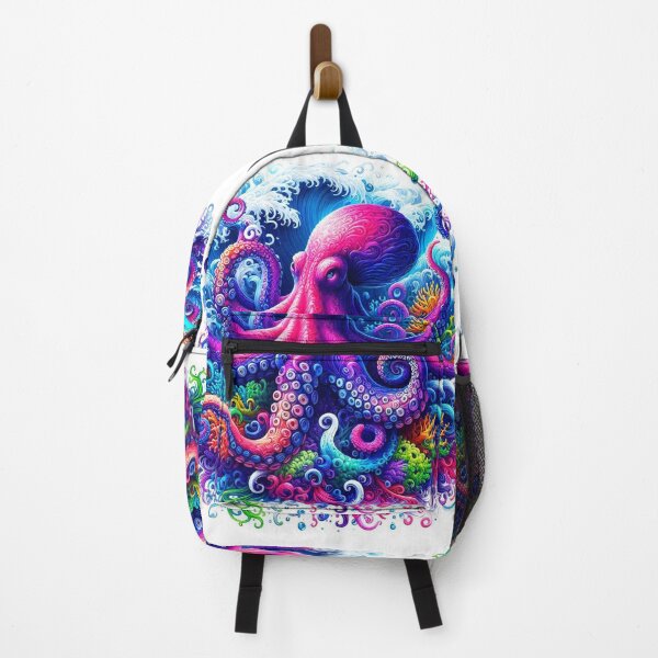 Item preview, Colorful Octopus designed and sold by connie campbell.
