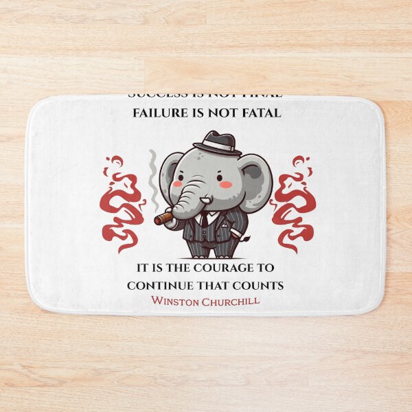 Item preview, Winston Churchill Elephant designed and sold by LemuellTrends.