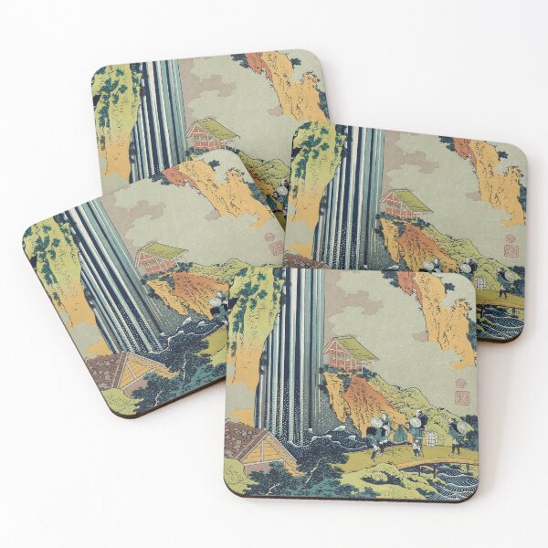 Item preview, Ono Waterfall on the Kisokaido by Katsushika Hokusai designed and sold by Takeda-art.