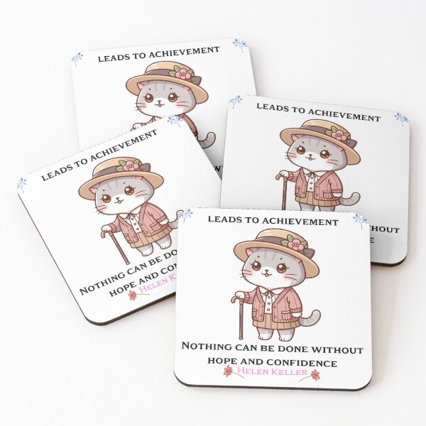 Item preview, Helen Keller Cat designed and sold by LemuellTrends.