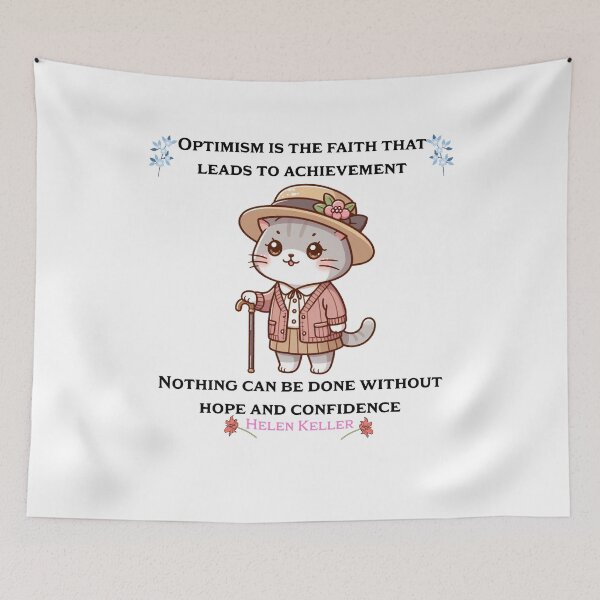 Item preview, Helen Keller Cat designed and sold by LemuellTrends.