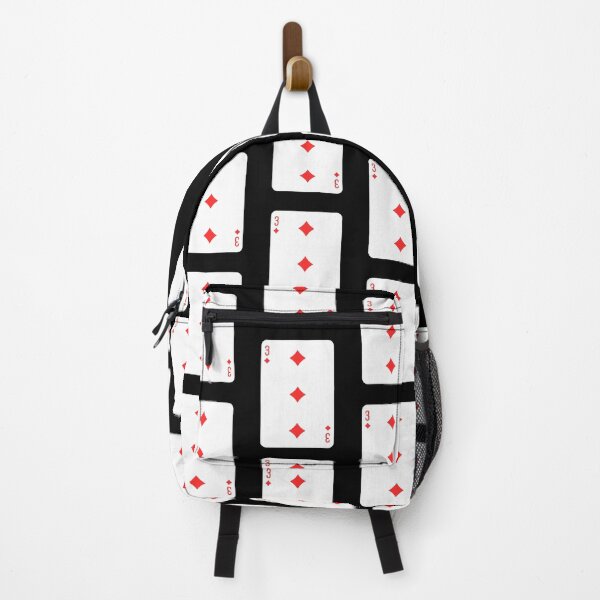 Item preview, 3 of diamonds, deck of cards, card game designed and sold by Numbers-Art.