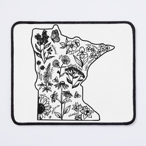 Item preview, Minnesota Wildflowers designed and sold by DesignByRoseCo.