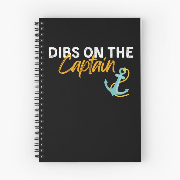 Item preview, Dibs On The Captain Funny Captain Wife Retro Boating Boat  designed and sold by ArtFromBeyond.