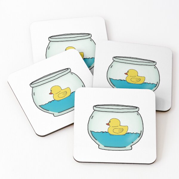 Item preview, Fish Bowl - Duck designed and sold by InkPeelStudios.