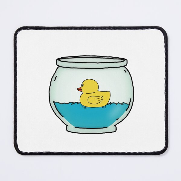 Item preview, Fish Bowl - Duck designed and sold by InkPeelStudios.