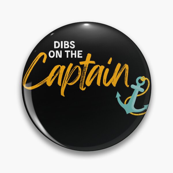 Item preview, Dibs On The Captain Funny Captain Wife Retro Boating Boat  designed and sold by ArtFromBeyond.