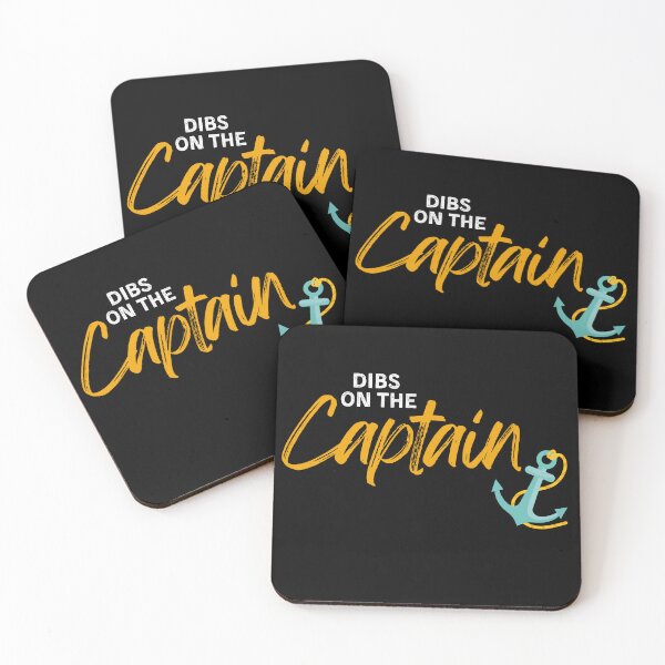 Item preview, Dibs On The Captain Funny Captain Wife Retro Boating Boat  designed and sold by ArtFromBeyond.